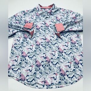 Tommy Bahama Newport Coast Amiri Fronds IslandZone® Shirt Size XL MSRP $125